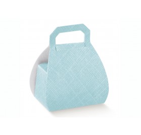 BORSA seta celeste H.80