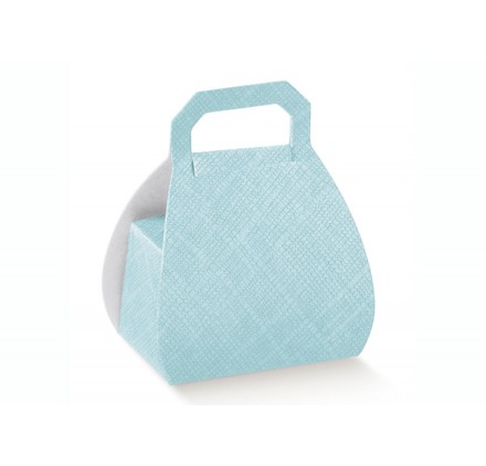 BORSA seta celeste H.80