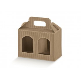 PORTAVASETTI 2 F. onda avana 210x100x120