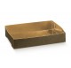 VASSOIO Pelle marrone 225x175x40