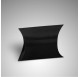 Caixa almofada cor preto medidas 185x55x165mm