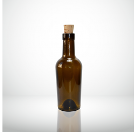 Garrafa vidro Vecchia Aceto Escura 250ml 25cl 