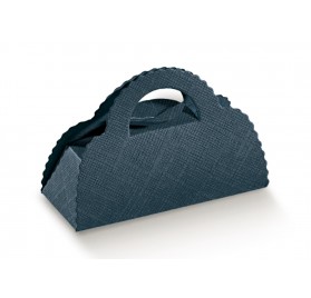 BORSA CLIP juta blu 100x40x68