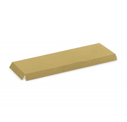 FONDI RIALZATI fondi pelle oro / bianco 270x90