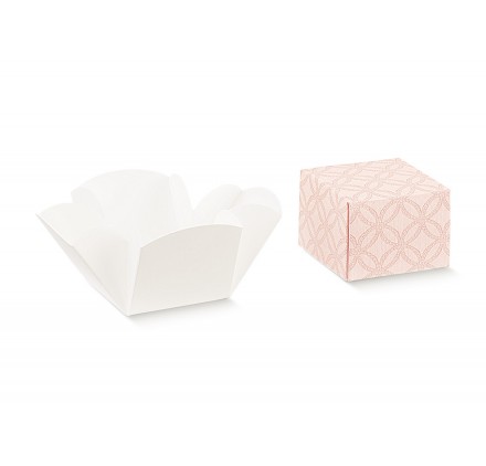 FLEUR (senza finestra) matelasse rosa 50x50x50