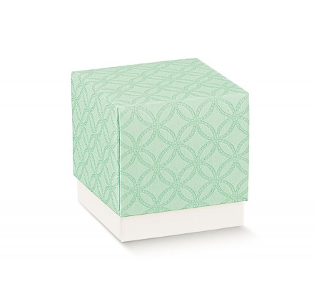 FLEUR (senza finestra) matelasse verdino 70x70x70