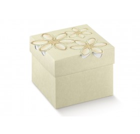 F/C fiore ricamato 90x90x90