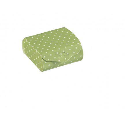 Couvette dots menta 65x45x30