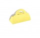 BORSA CLIP seta giallo 100x40x68