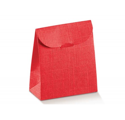 SACCHET. 115X55X180 SETA ROSSO