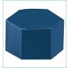 ESAGONO 60X30 BLU SCIA