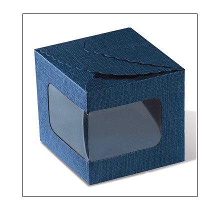 ROMBO F.100X100X100 JUTA BLU