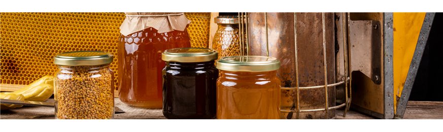 miel bote redondo con tapa de rosca 12,7 x 11 cm conservas Tarro de vidrio multiusos 75 cl mermeladas ideal para guardar alimentos galletas Borgonovo 