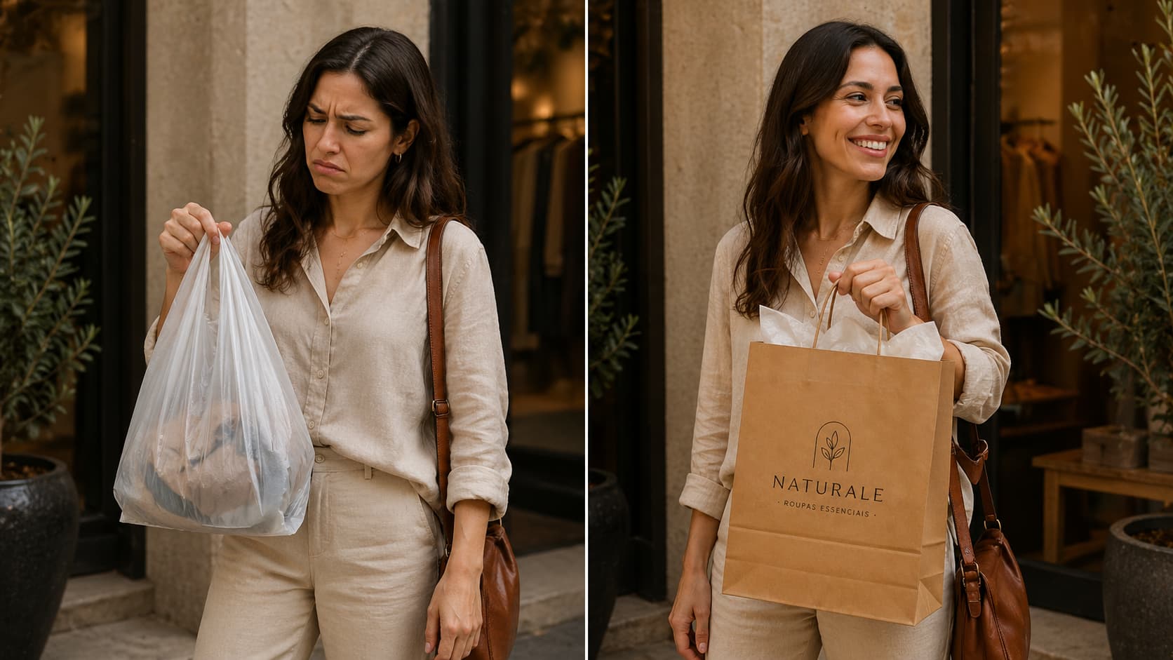 Paper bags versus plastic bags