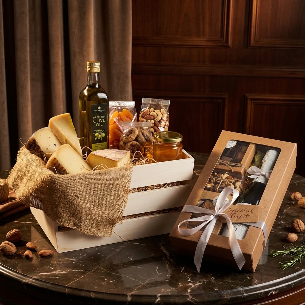 Embalagens de Luxo para Kits Gourmet: O Guia Silent Luxury