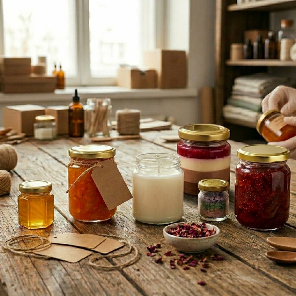 Glasgefäße: die Verpackung, die Zeigt, was Sie Erschaffen