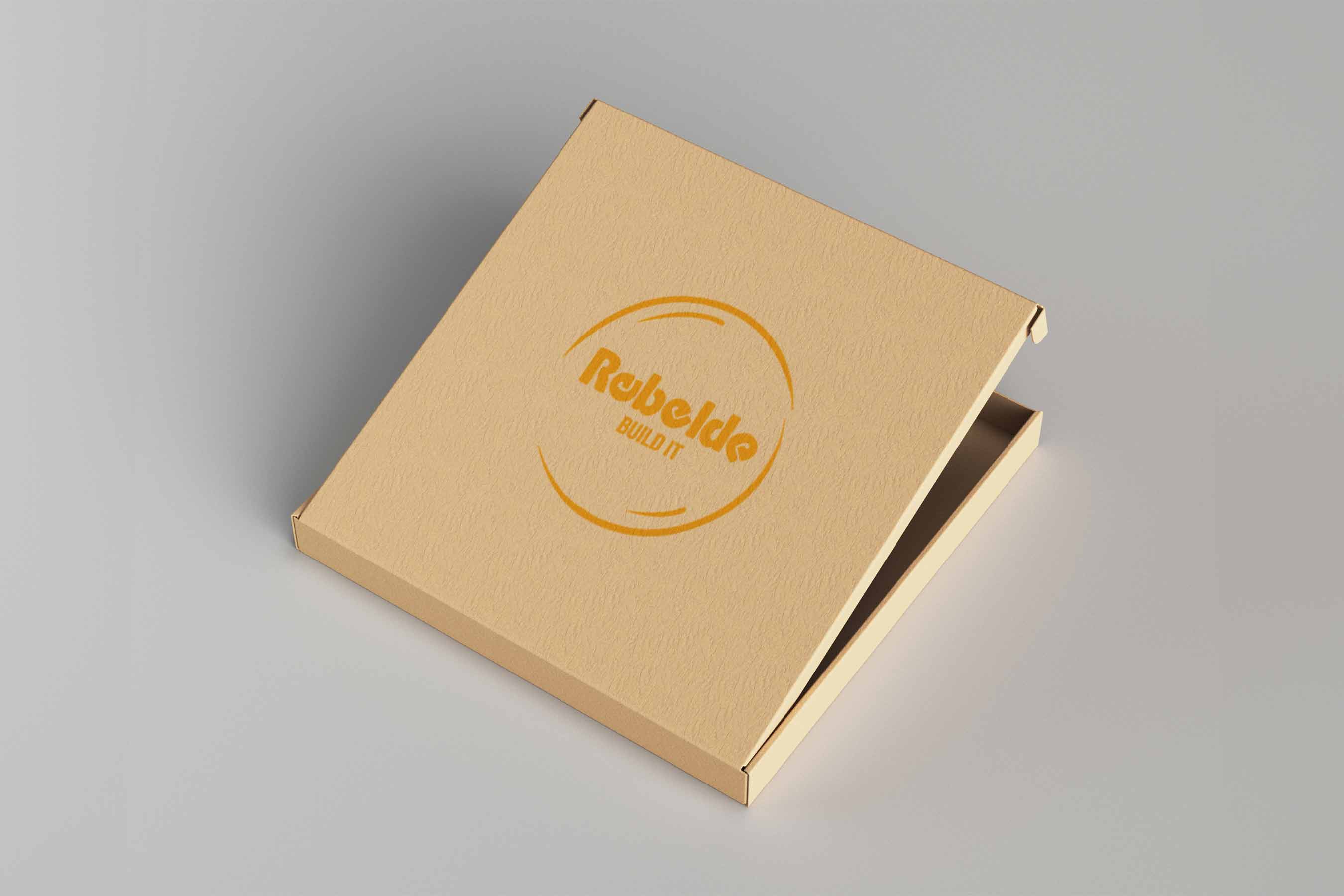 Bedruckte Geschenkboxen aus Pappe – Rebelde Build Es