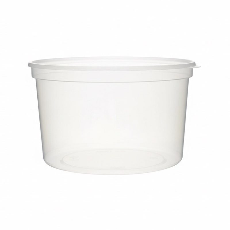 Taça Plástica para Sopa 500ml com Tampa